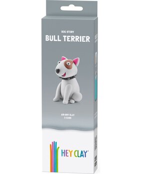 Hey Clay Interactieve Boetseerklei Bull Terrier (3 kleuren) Hey Clay Interactieve Boetseerklei Bull Terrier (3 kleuren)
