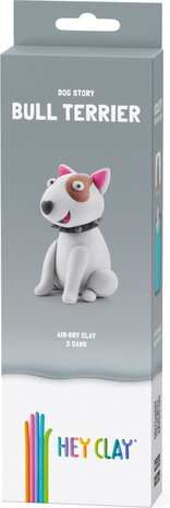 Hey Clay Interactieve Boetseerklei Bull Terrier (3 kleuren) Hey Clay Interactieve Boetseerklei Bull Terrier (3 kleuren)