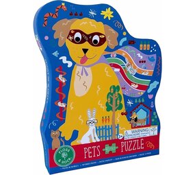 Floss & Rock Puzzel Silhouet Super Hond ( 40 stukjes) Floss & Rock Puzzel Silhouet Super Hond ( 40 stukjes)