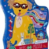 Floss & Rock Puzzel Silhouet Super Hond ( 40 stukjes) Floss & Rock Puzzel Silhouet Super Hond ( 40 stukjes)