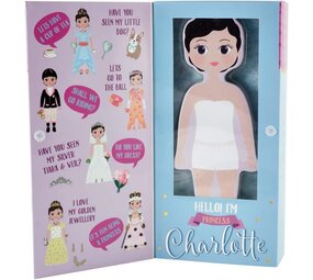 Floss & Rock Magnetische Aankleedpop Charlotte Floss & Rock Magnetische Aankleedpop Charlotte
