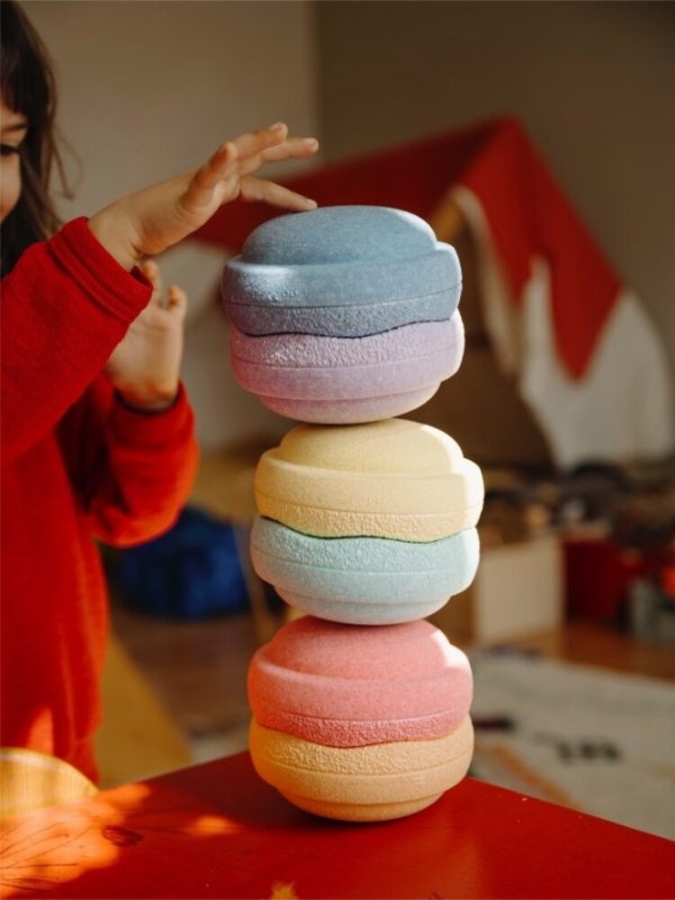 Stapelstein Original Mini Regenboog - Pastel Stapelstein Original Mini Regenboog - Pastel