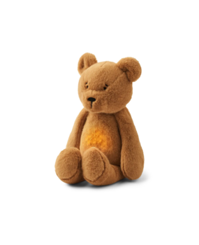 Liewood Hartslagknuffel Hattie Bear Humming Teddie Golden Caramel Liewood Hartslagknuffel Hattie Bear Humming Teddie Golden Caramel