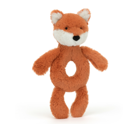Jellycat Bashful Fox Cub Ring Rattle Jellycat Bashful Fox Cub Ring Rattle