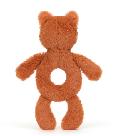 Jellycat Bashful Fox Cub Ring Rattle Jellycat Bashful Fox Cub Ring Rattle