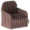 Maileg Muizen Fauteuil Stoel Rood Gestreept Maileg Muizen Fauteuil Stoel Rood Gestreept