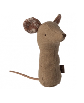 Maileg Rammelaar Lullaby Friends Muis Light Umber