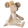 Maileg Ballerina Mouse Off White, Little sister Maileg Ballerina Mouse Off White, Little sister
