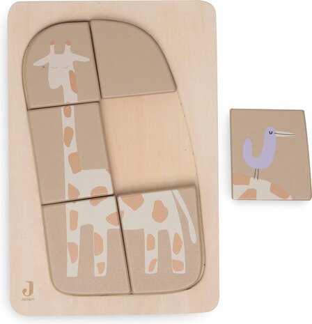 Jollein Houten puzzel Jungle Jambo Giraffe Jollein Houten puzzel Jungle Jambo Giraffe