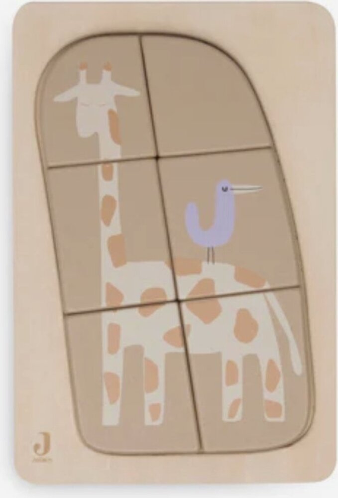 Jollein Houten puzzel Jungle Jambo Giraffe Jollein Houten puzzel Jungle Jambo Giraffe