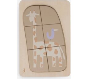 Jollein Houten puzzel Jungle Jambo Giraffe Jollein Houten puzzel Jungle Jambo Giraffe