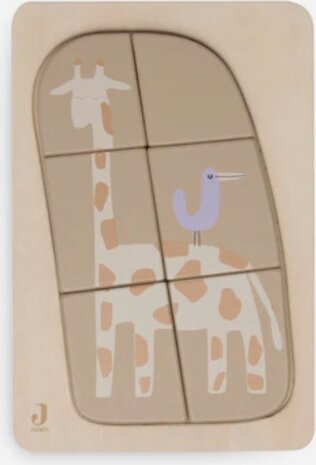 Jollein Houten puzzel Jungle Jambo Giraffe Jollein Houten puzzel Jungle Jambo Giraffe