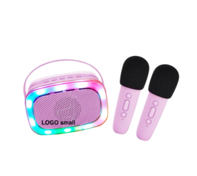 Lalarma Karaoke set 2 Microfoons Lila Lalarma Karaoke set 2 Microfoons Lila