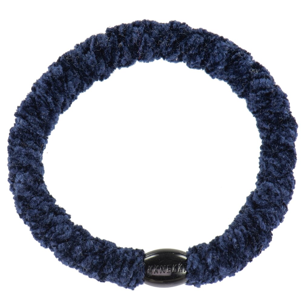 Kknekki Haarelastiekje Velvet Navy Kknekki Haarelastiekje Velvet Navy