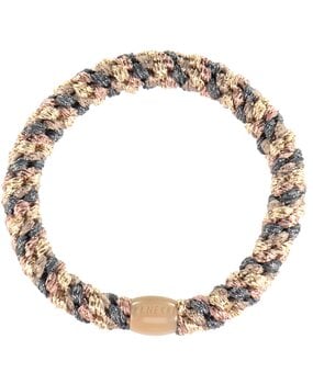 Kknekki Haarelastiekje Mix Steelgrey Taupe
