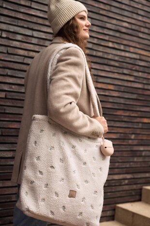 Jollein Luiertas Shopper Teddy Lovely Jollein Luiertas Shopper Teddy Lovely