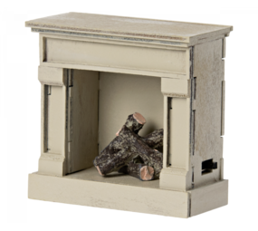 Maileg Open Haard Off White voor Muizen Maileg Open Haard Off White voor Muizen