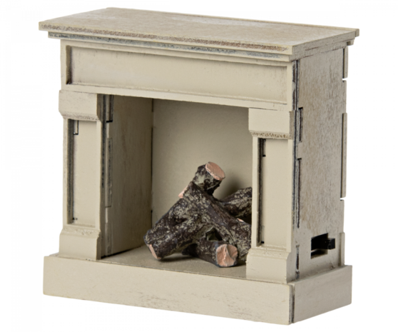 Maileg Open Haard Off White voor Muizen Maileg Open Haard Off White voor Muizen