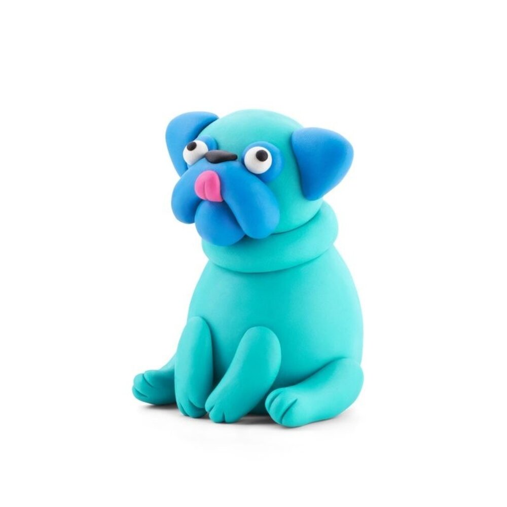 Hey Clay Interactieve Boetseerklei Pug (3 kleuren)