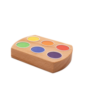 Grennn Waterverf houder 6 kleuren Regenboog Grennn Waterverf houder 6 kleuren Regenboog