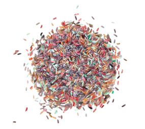 SensoryFun Speelrijst Herfst mix - 850 gram