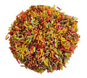 Grennn Speelrijst Autumn mix - 750 gram Grennn Speelrijst Autumn mix - 750 gram