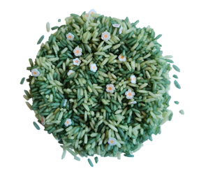 Grennn Speelrijst White Flower mix - 750 gram