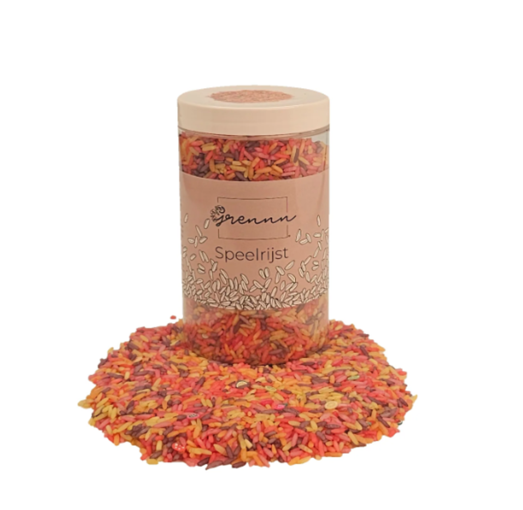 Grennn Speelrijst Fruit mix - 750 gram