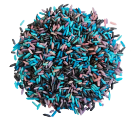 Grennn Speelrijst Galaxy mix - 750 gram Grennn Speelrijst Galaxy mix - 750 gram
