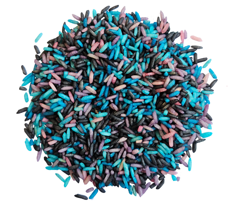 Speelrijst Galaxy mix - 750 gram afbeelding