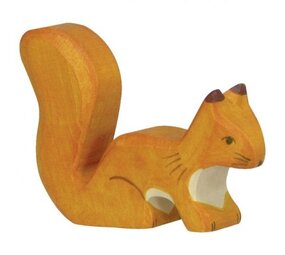 Holztiger Bosdieren Eekhoorn Staand Oranje 80107