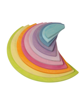 Grimm's Houten Pastel Halve Cirkels