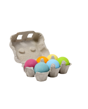Grimm's Houten Ballen Pastel Set van 6 Stuks