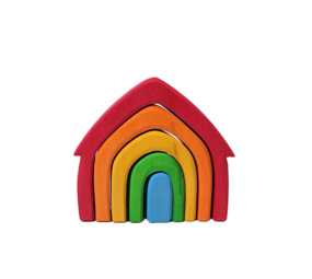 Grimm's Houten Regenboog Huisje Grimm's Houten Regenboog Huisje
