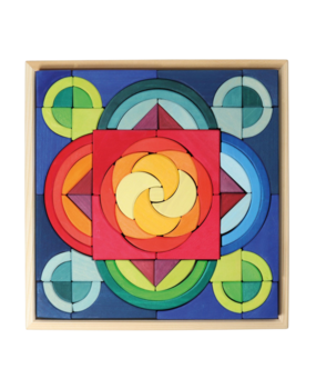 Grimm's Bouwset Bogen in Vierkanten Grimm's Bouwset Bogen in Vierkanten