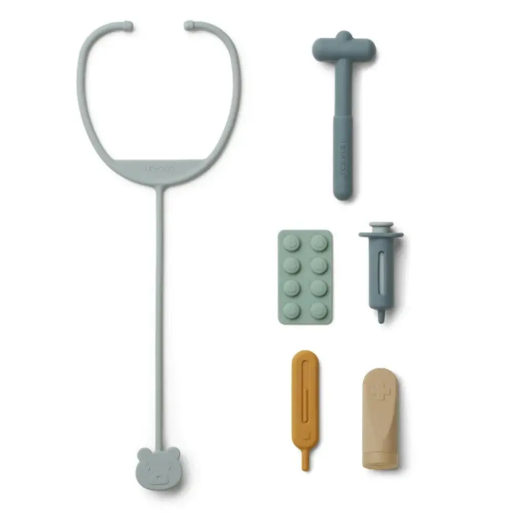 Liewood Lennart doctor set Blue Multi Mix Liewood Lennart doctor set Blue Multi Mix