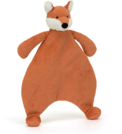 Jellycat Knuffeldoek Bashful Fox Cub Comforter Jellycat Knuffeldoek Bashful Fox Cub Comforter