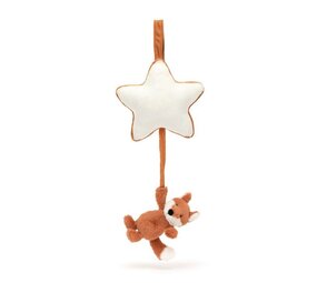 Jellycat Bashful Fox Cub Musical Pull Jellycat Bashful Fox Cub Musical Pull