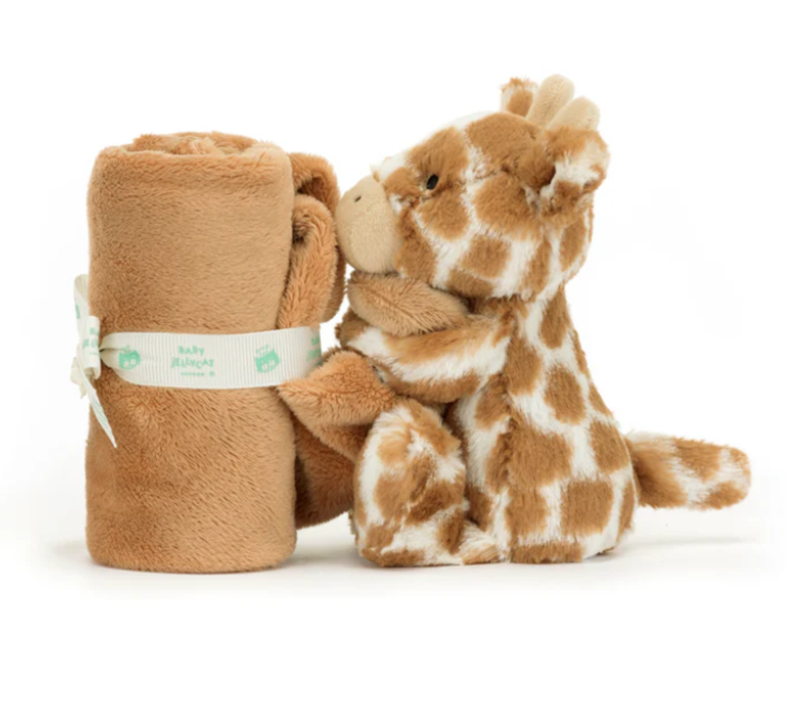 Jellycat Knuffeldoek Bashful Giraffe Soother Jellycat Knuffeldoek Bashful Giraffe Soother