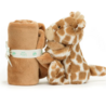Jellycat Knuffeldoek Bashful Giraffe Soother Jellycat Knuffeldoek Bashful Giraffe Soother