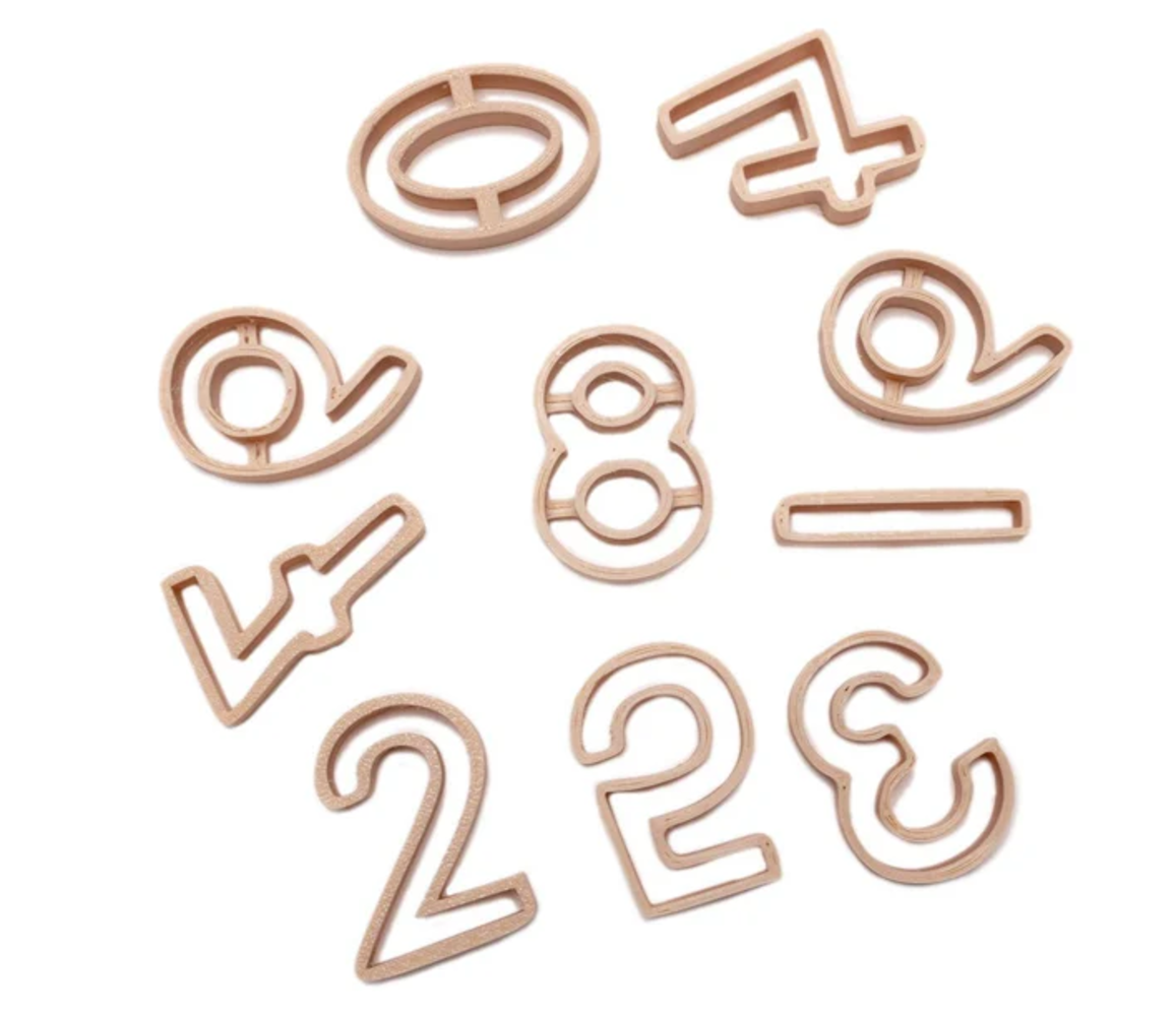 Grennn Uitstekers School Cijfer 0 t/m 9 Grennn Uitstekers School Cijfer 0 t/m 9