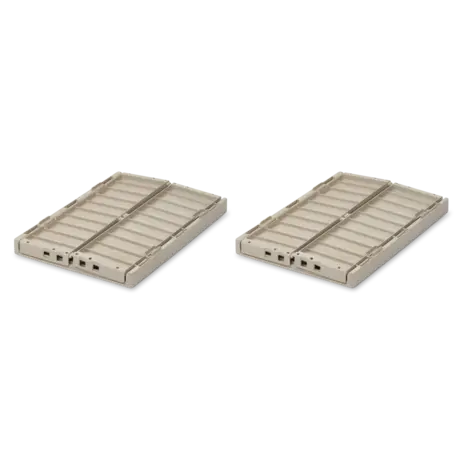 Liewood Weston krat Box M Sandy 2 pack Liewood Weston krat Box M Sandy 2 pack