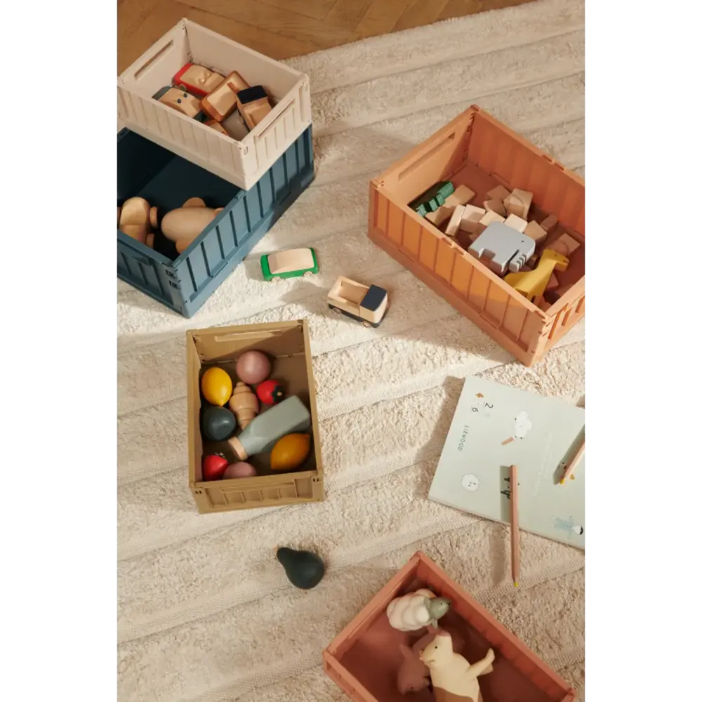 Liewood Weston krat Box M Sandy 2 pack Liewood Weston krat Box M Sandy 2 pack