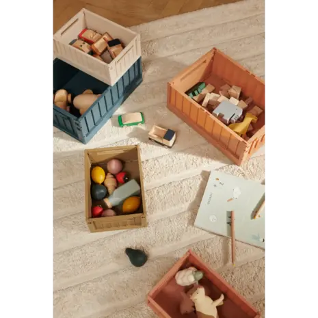 Liewood Weston krat Box M Sandy 2 pack Liewood Weston krat Box M Sandy 2 pack