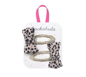 Rockahula Haarclips Leopard Love Twisty strik Rockahula Haarclips Leopard Love Twisty strik