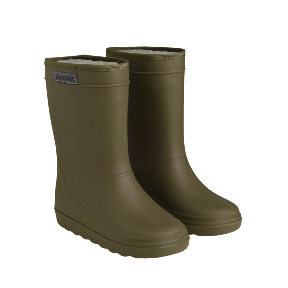 EnFant Regenlaarsjes Thermoboots Ivy Green EnFant Regenlaarsjes Thermoboots Ivy Green