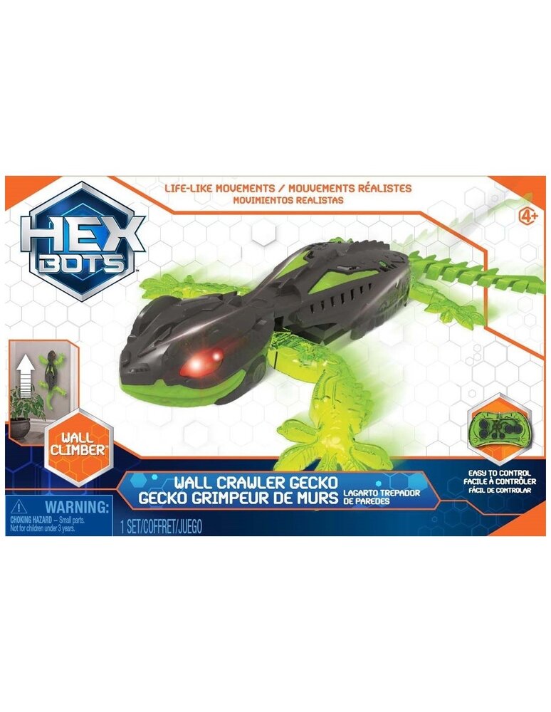 Hex Bots Wall Crawler Gecko Speelgoedrobot Hex Bots Wall Crawler Gecko Speelgoedrobot