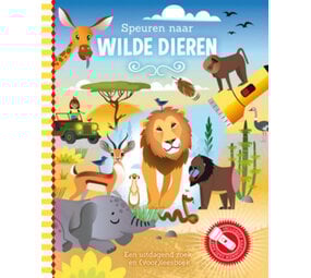 Zaklampboek - Speuren naar wilde dieren Zaklampboek - Speuren naar wilde dieren