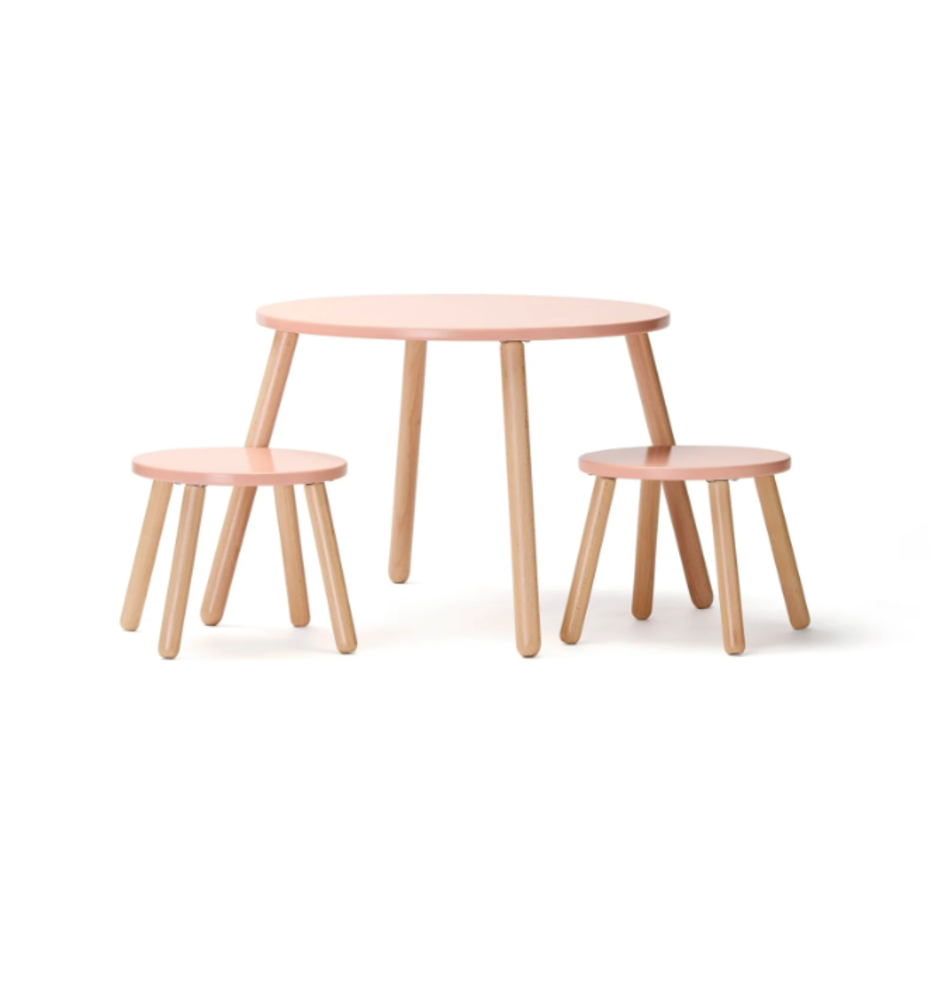 Kids Concept Stoel en tafel set Apricot Kids Concept Stoel en tafel set Apricot