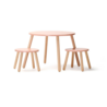 Kids Concept Stoel en tafel set Apricot Kids Concept Stoel en tafel set Apricot